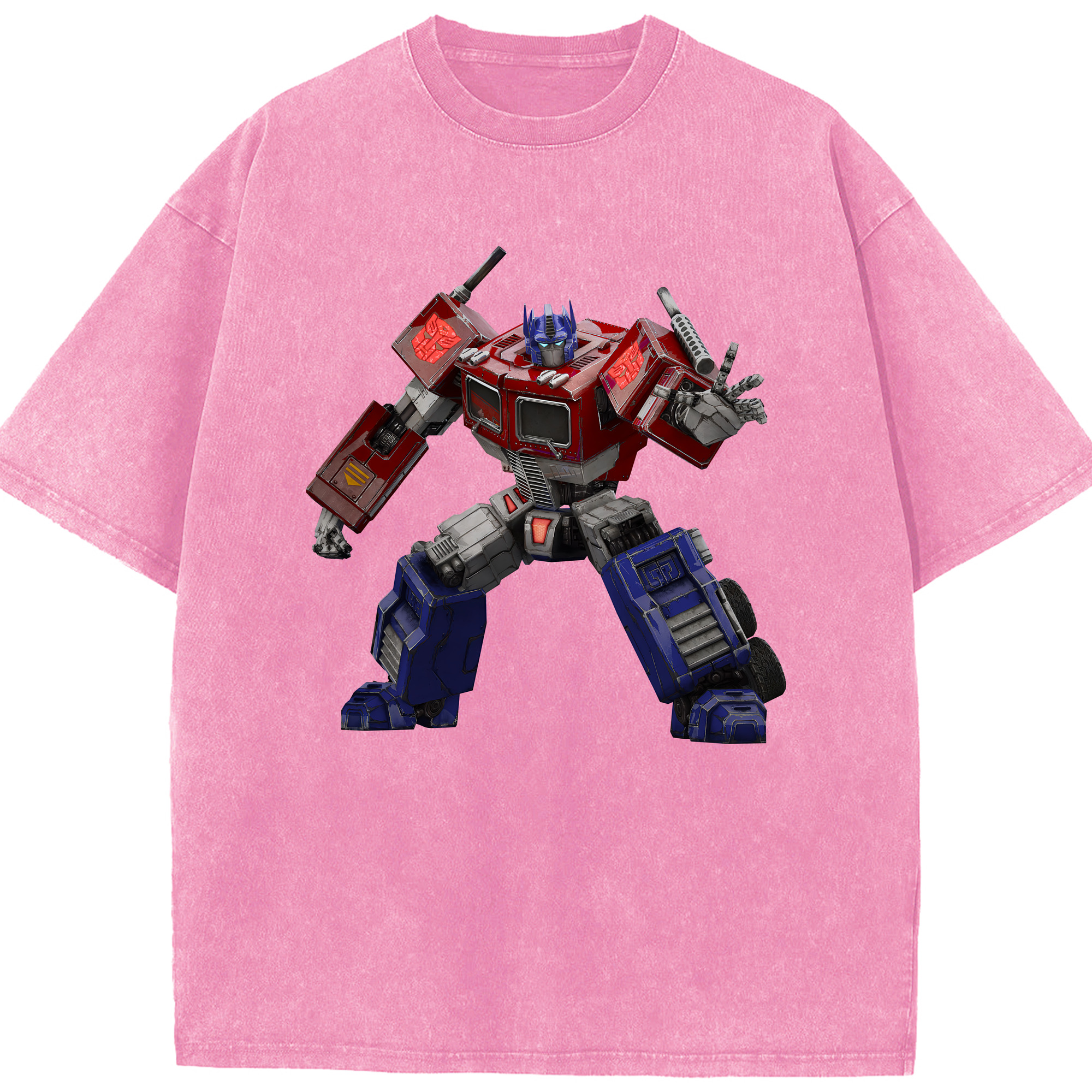 （画像用） Transformers トランスフォーマー 綿100% ヴィンテージ風 半袖Tシャツ（フロントプリント）